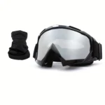 Black Frame With Silvery Lenses And Headband