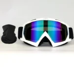 White Frame Color Film And Headrest