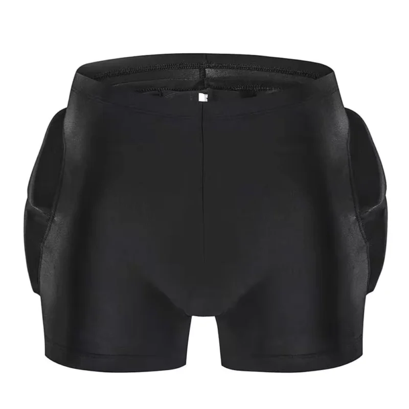 Shock Absorb Padded Hip Protection Shorts with Elastic Foam, Lightweight Snow Sports Fit