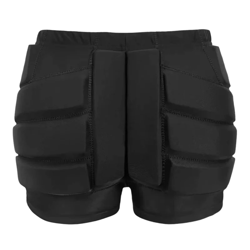 Kids 3D Padded Hip Protection Shorts with Detachable Sponge Pads, Quick-Dry Skating Fit