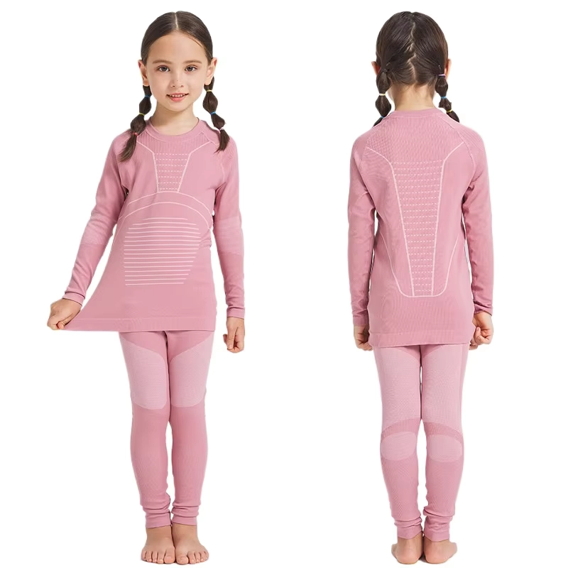 Children's Ski Quick-drying Pants Set Winter Warm Sports Breathable Perspiration Outdoor Boys and Girls Underwear Tight
