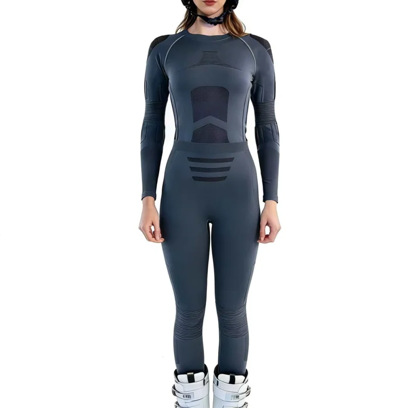 Women’s Ultra-Soft Nylon Thermal Long Johns Set with Winter Warm Base Layer Comfort