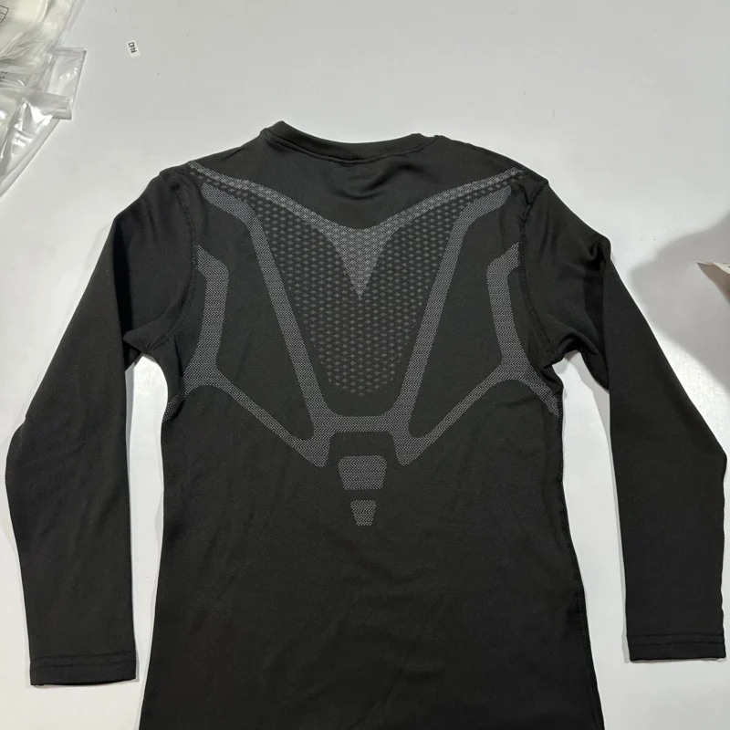 Kids High-Stretch Fleece-Lined Thermal Base Layer Set with Quick-Dry Long Sleeve Comfort